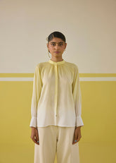 A Model Wearing Sunshine Sea Top, curated by Only Ethikal